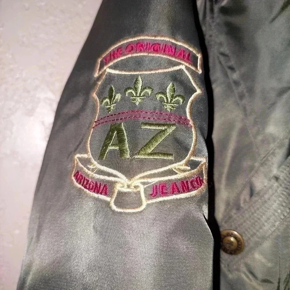 Womens the original Arizona Coat Army green size Large - Picture 7 of 13